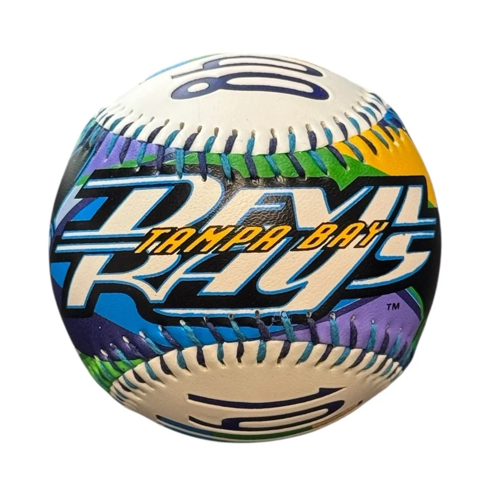 Vintage 1998 Limited Edition Tampa Bay Devil Rays Inaugural Season Fotoball Set - Picture 3 of 11